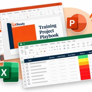 Training Project Playbook Pack (Excel + PowerPoint)