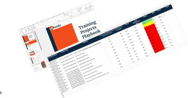 Training Project Playbook Pack (Excel + PowerPoint)
