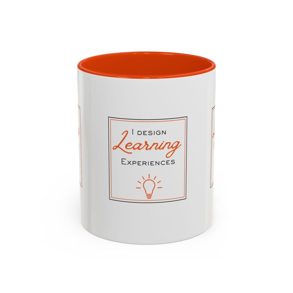 Colorful Learning Experience Mug, Inspirational Coffee Cup, Gift for Educators, Teacher's Appreciation, Study Motivation, Creative Design